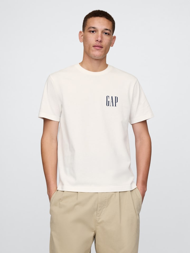 

Футболка GAP, кремовый