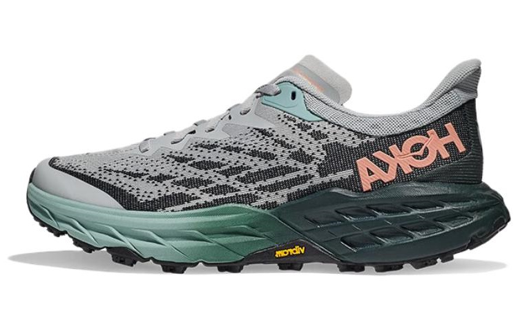 

Кроссовки HOKA ONE ONE Speedgoat 5 Harbor Mist Black Women's, серый