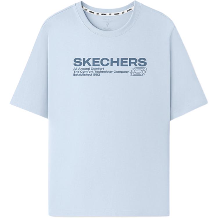 

Skechers Футболка Unisex Iodine Blue/026P Crew Neck Moderate