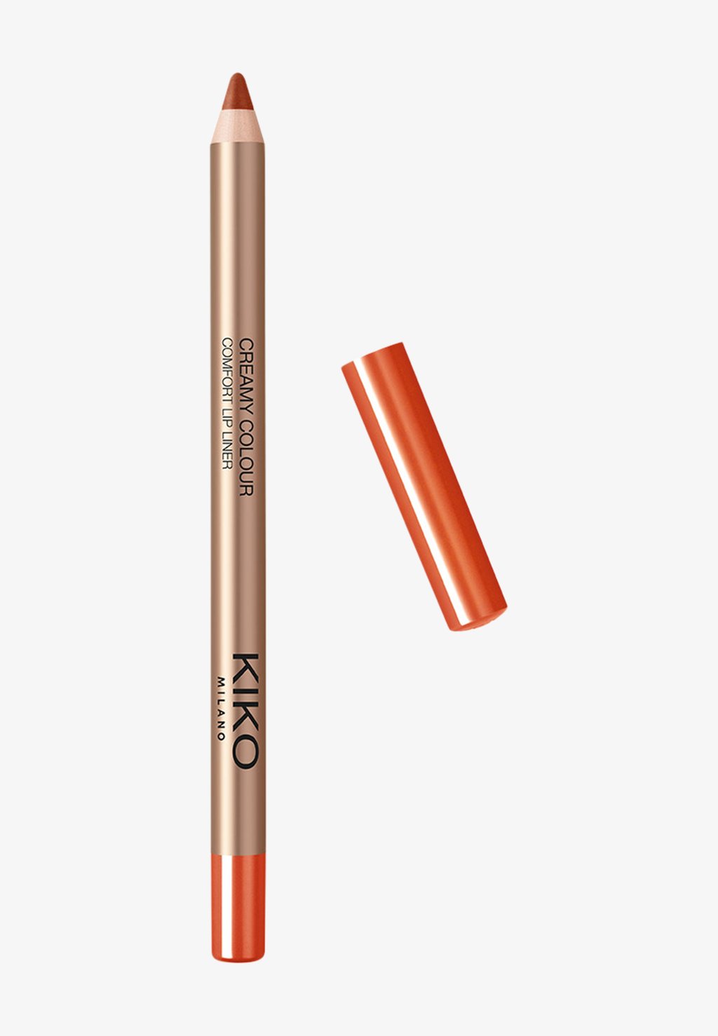 

Карандаш для губ New Creamy Color Comfort Lip Liner KIKO Milano, цвет orange