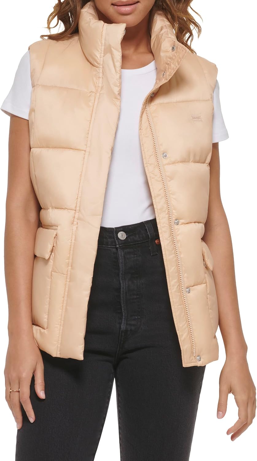 Женский спортивный стеганый жилет Levi's Box, Lightweight Frappe — фото 3