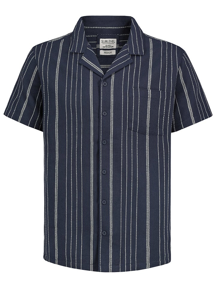 

Рубашка Sublevel, темно-синий