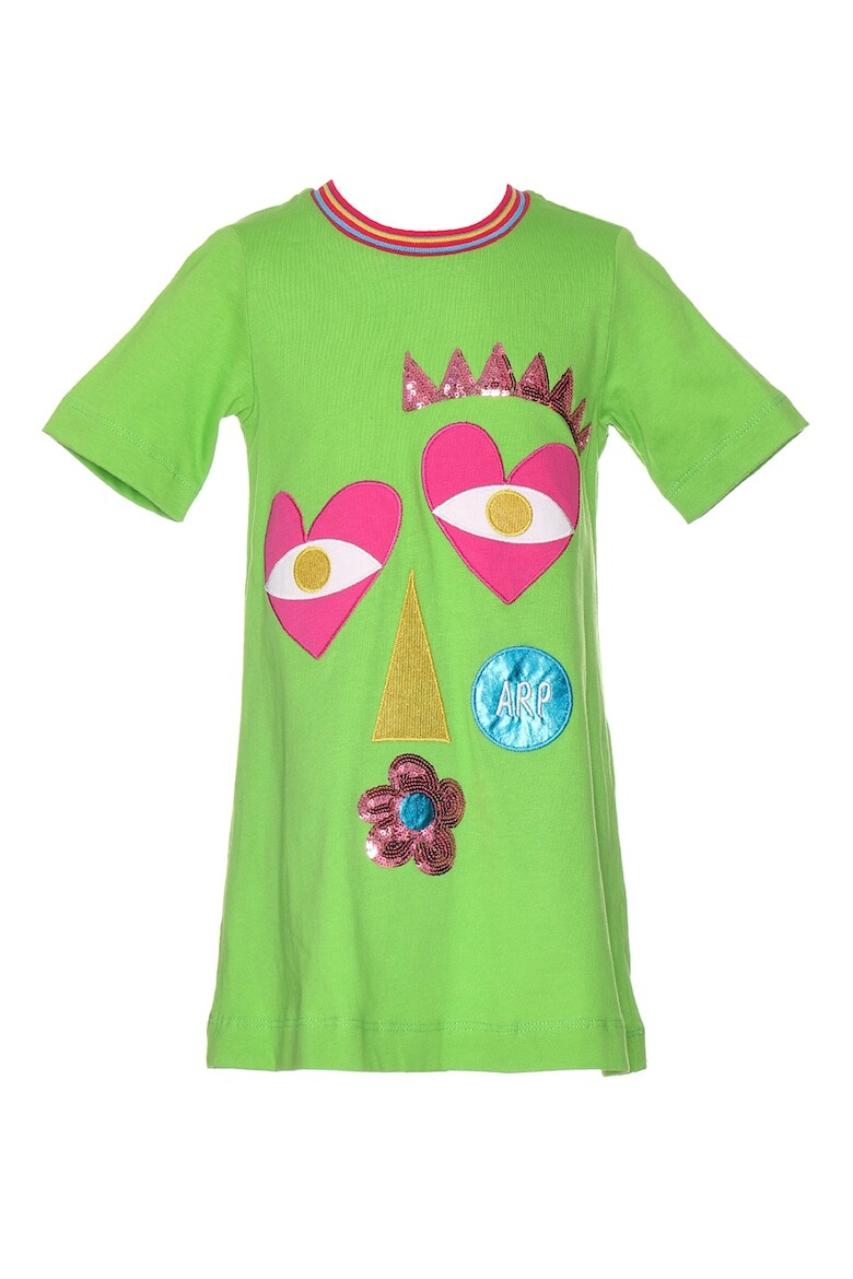 

Вырезанное платье с вышивкой Agatha Ruiz De La Prada, зеленый