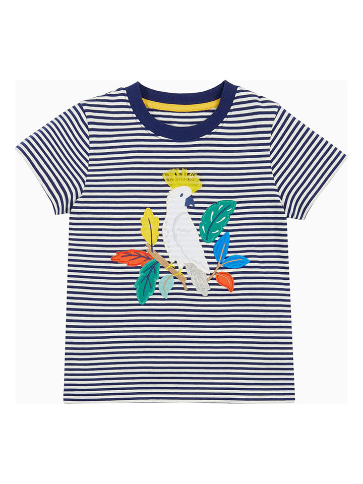 

Футболка Frugi, темно-синий/белый