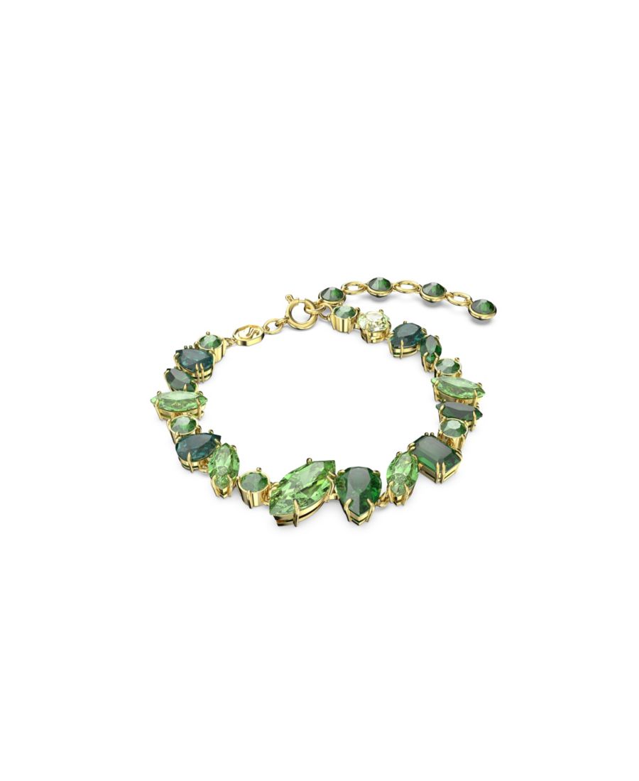 

Браслет Gema с кристаллами смешанной огранки Swarovski, Green