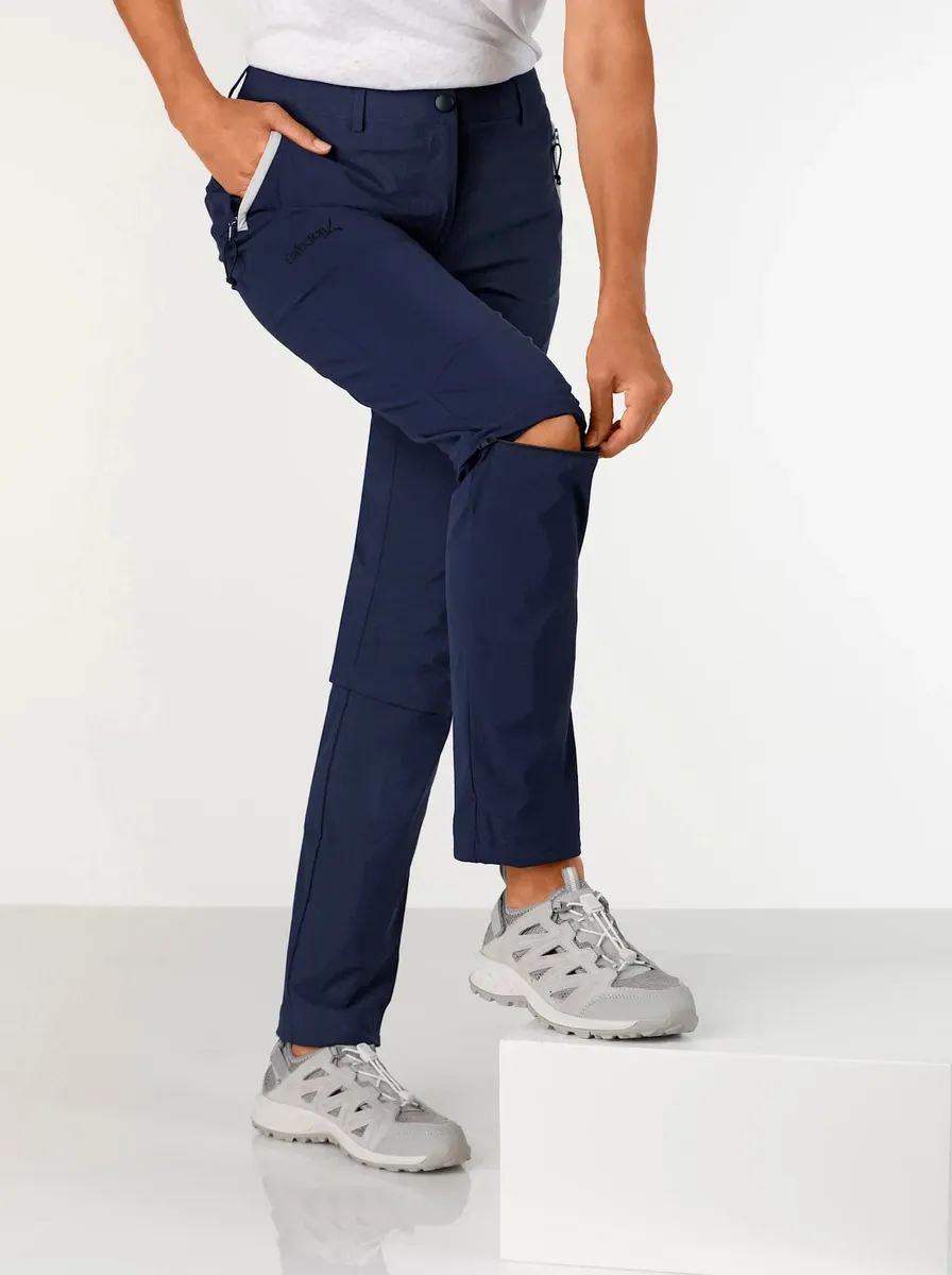 

Повседневные брюки на молнии Casual Looks, цвет морской волны