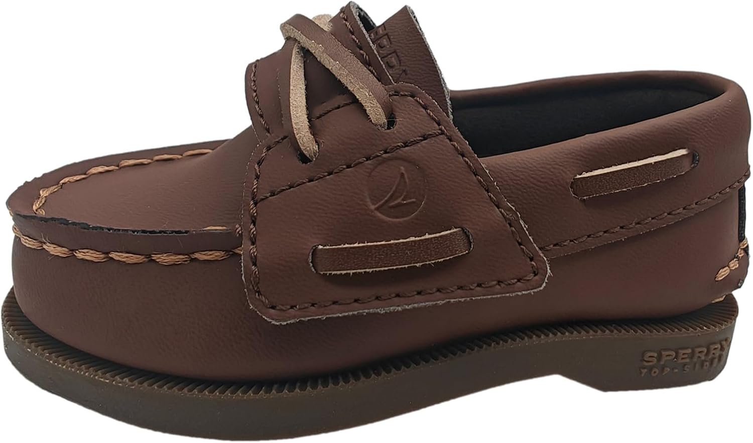 Детские унисекс туфли Sperry Original Boat Shoe, шоколадный — фото 4