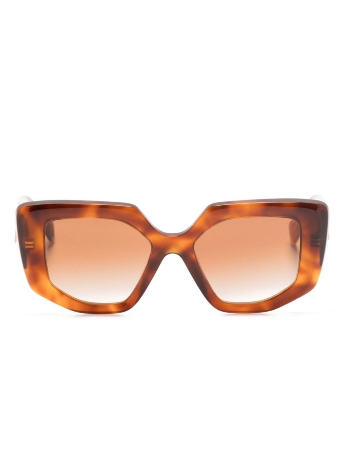 

Prada Eyewear солнцезащитные очки с логотипом, коричневый