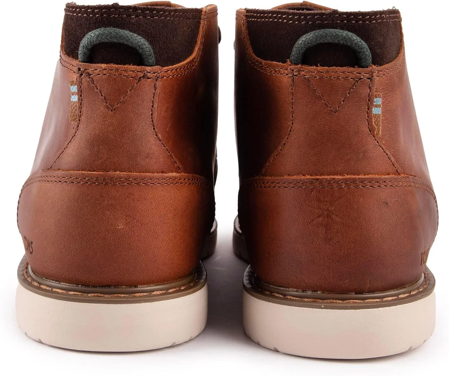 Мужские ботинки TOMS Navi выполнены в цвете и обрамлены деревянной рамой, коричневый — фото 3