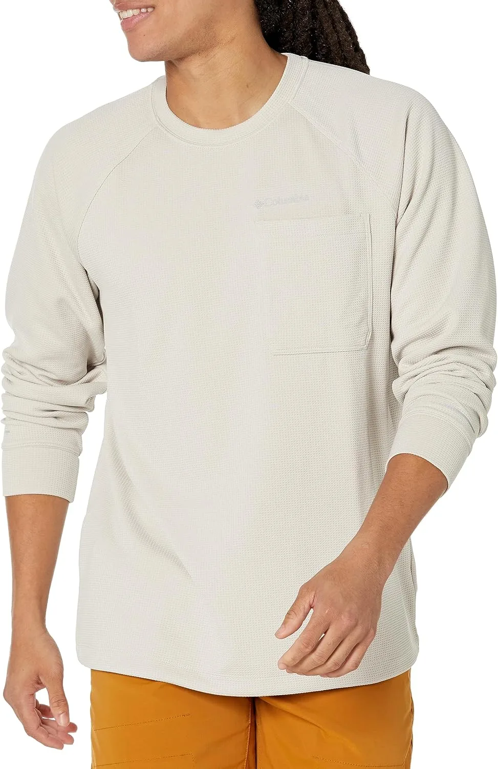 

Columbia мужская толстовка Black Mesa Waffle Knit Crew