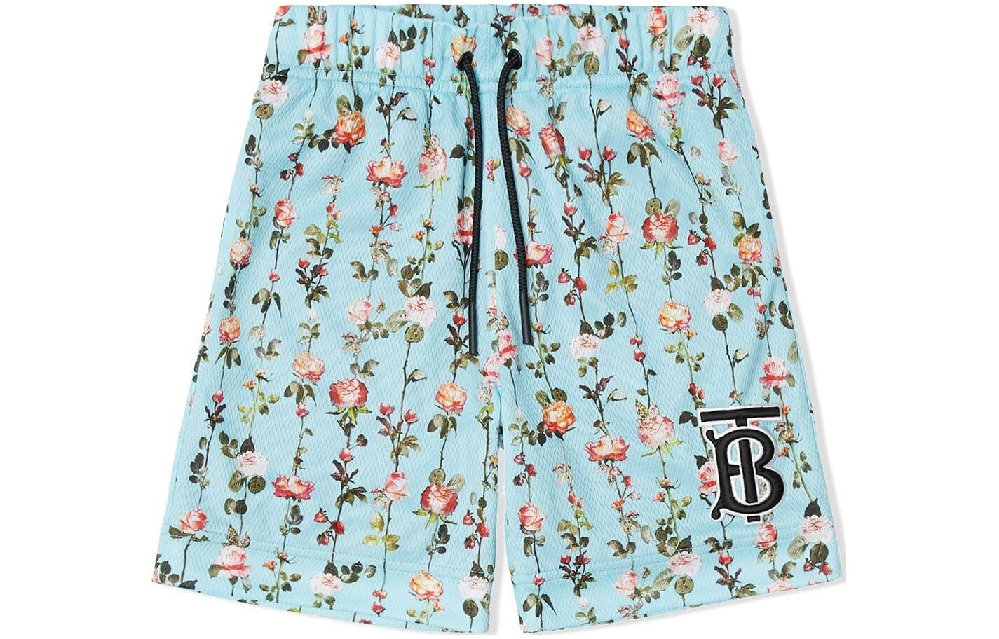 

Детские шорты Burberry, цвет Blue