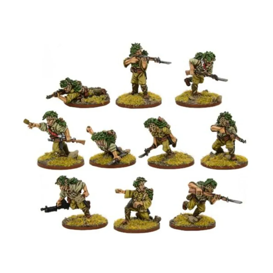 

Ветеран пехотного отряда, Bolt Action - Japanese (28mm)