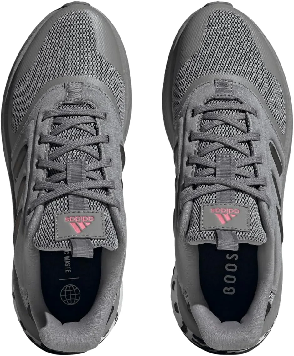 Кроссовки Adidas Unisex X_PLRPHASE, черный/розовый/серый — фото 4