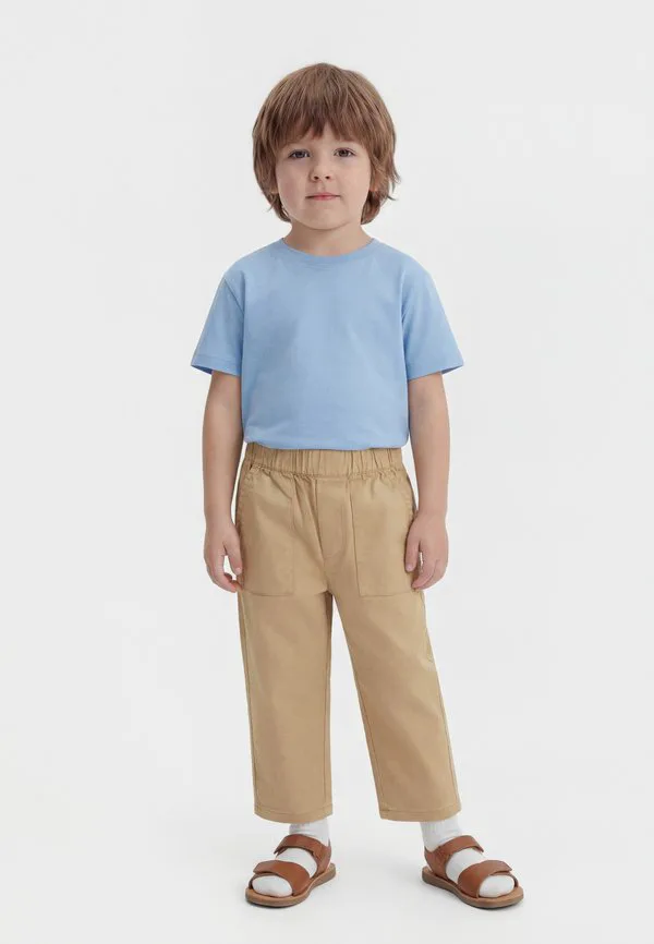 Гендерно-Нейтральные брюки-бочонки унисекс Gap, Iconic Khaki