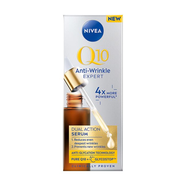 

Экспертная сыворотка для лица против морщин Q10 Nivea, 30 мл