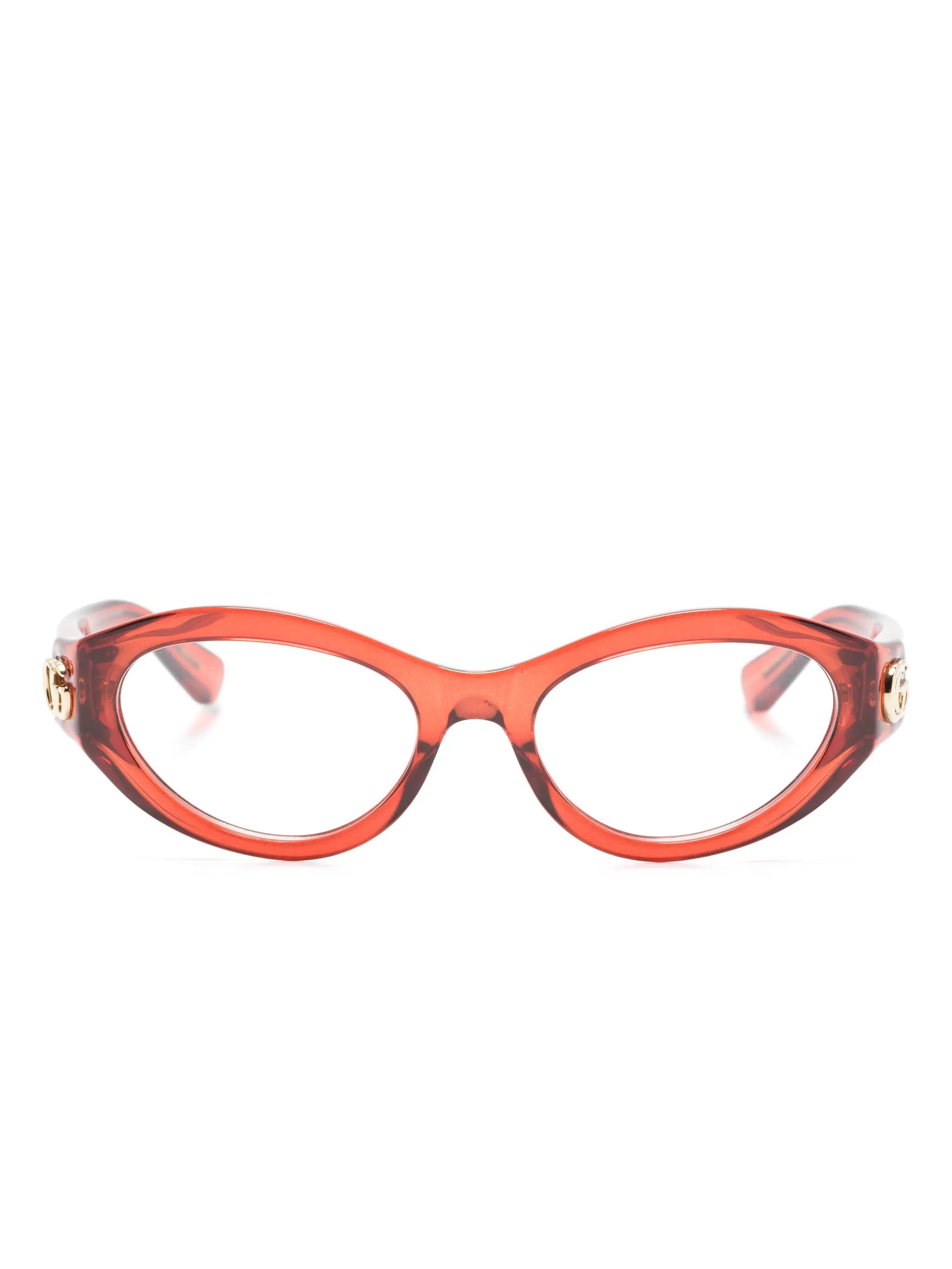 

Очки GG1405O в прозрачной оправе Gucci Eyewear, красный
