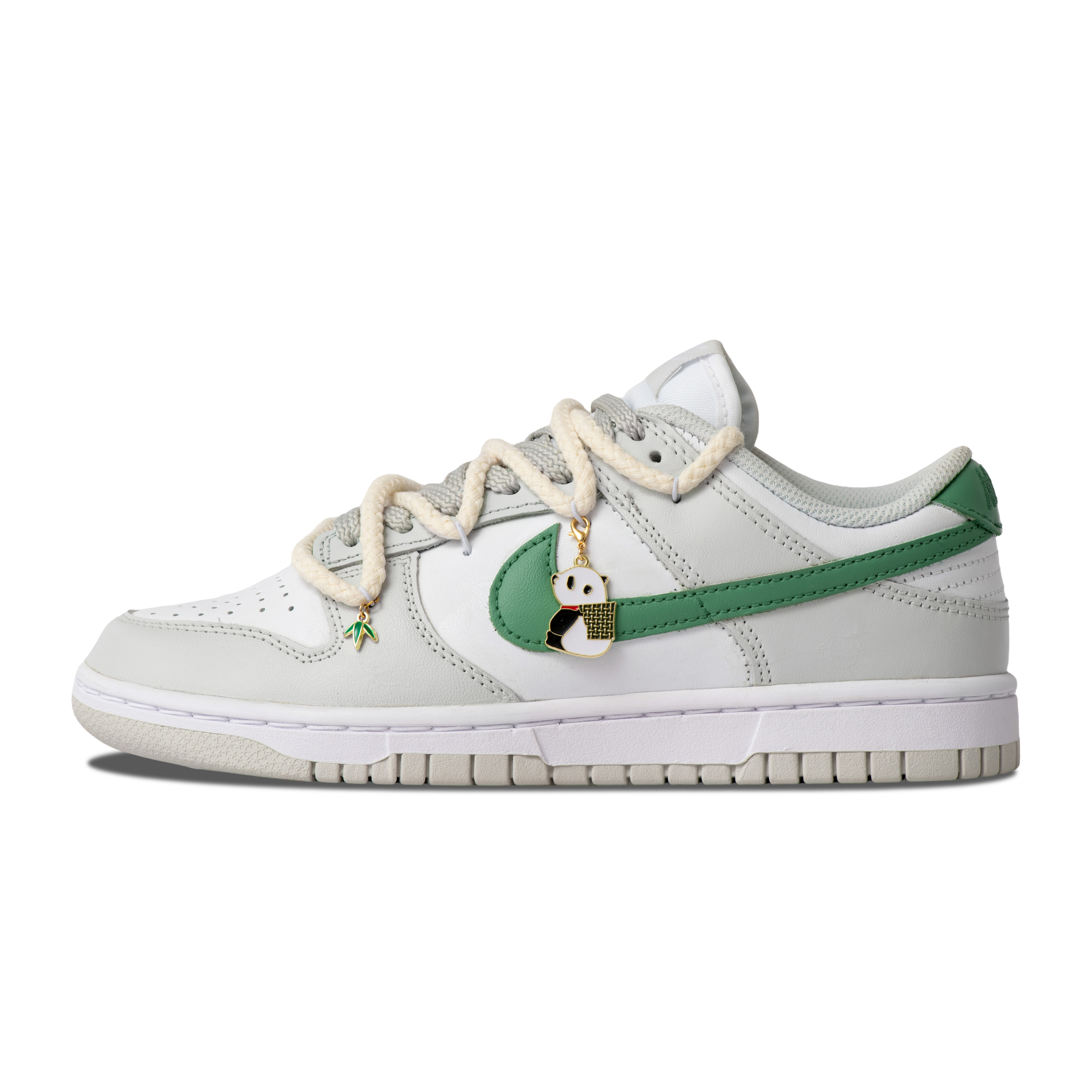 

Кроссовки для скейтбординга Dunk Anti-Slip, износостойкие, мужские, серо-зеленые Nike, Gray Green