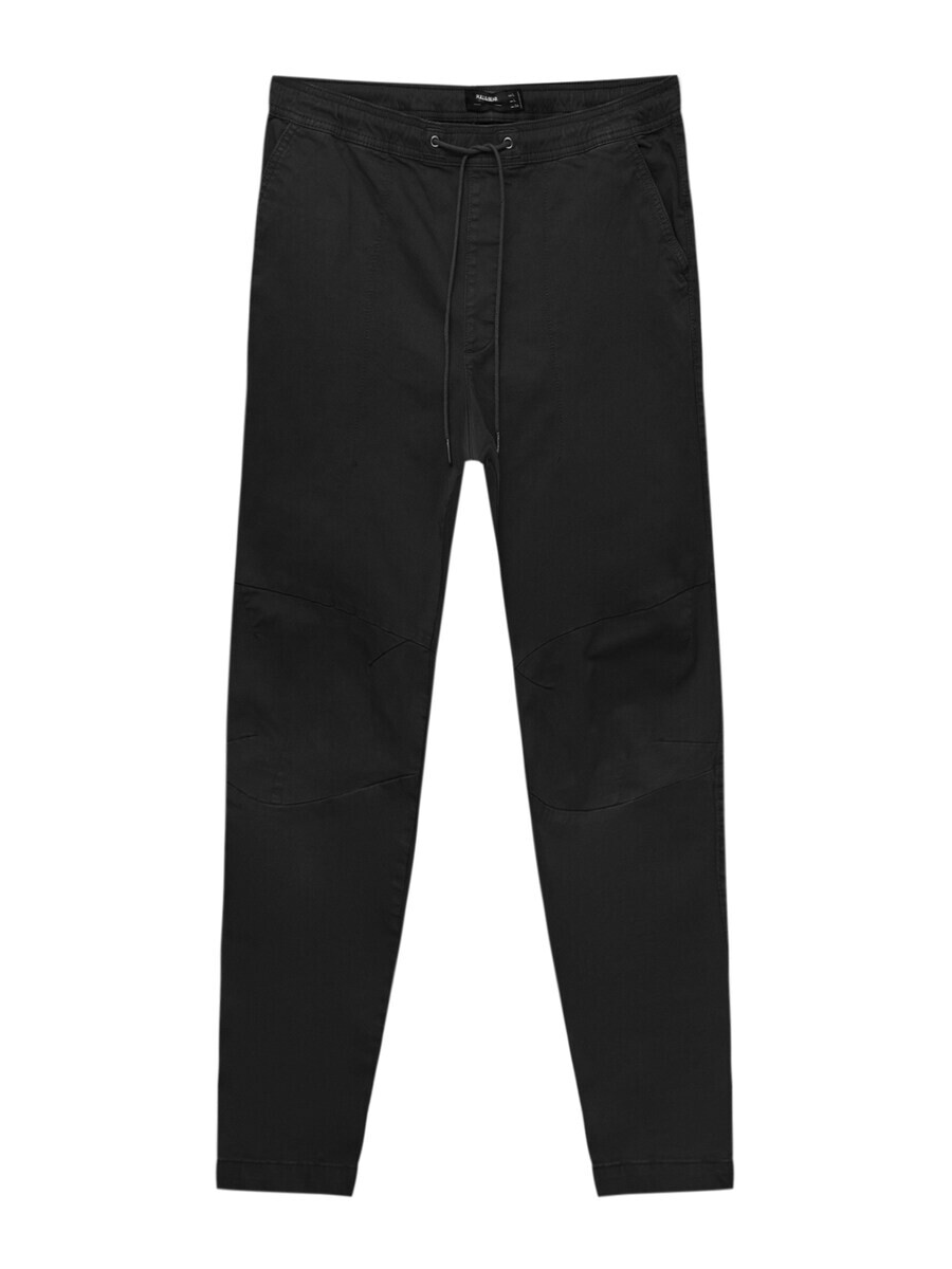 

Зауженные брюки Pull&Bear, черный