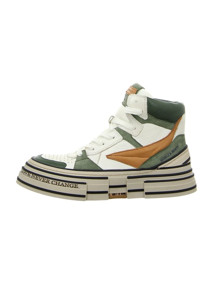 

Высокие кроссовки Rebecca White High, зеленый