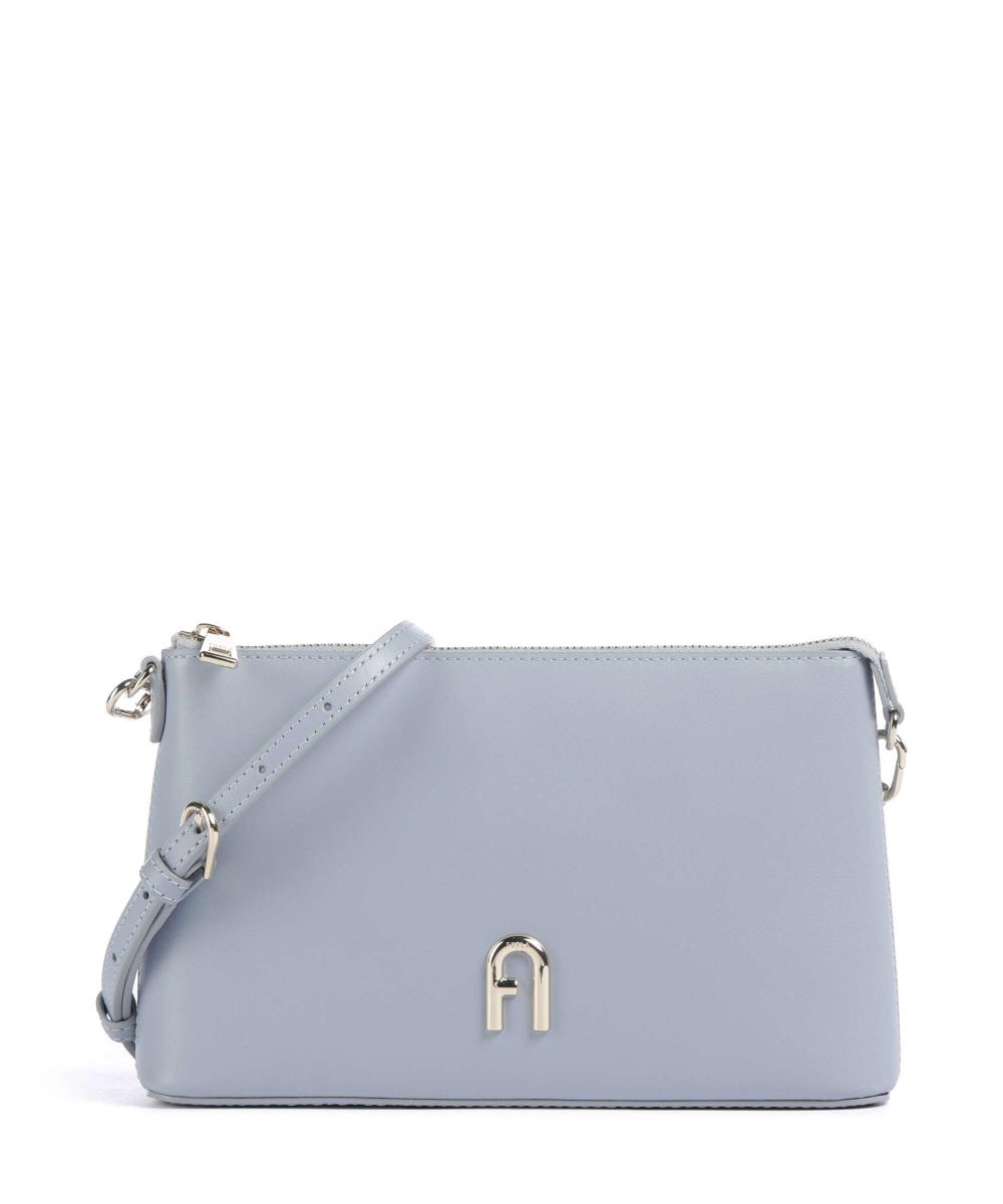 

Мини-Сумка на плечо Diamante из мелкозернистой кожи Furla, голубой