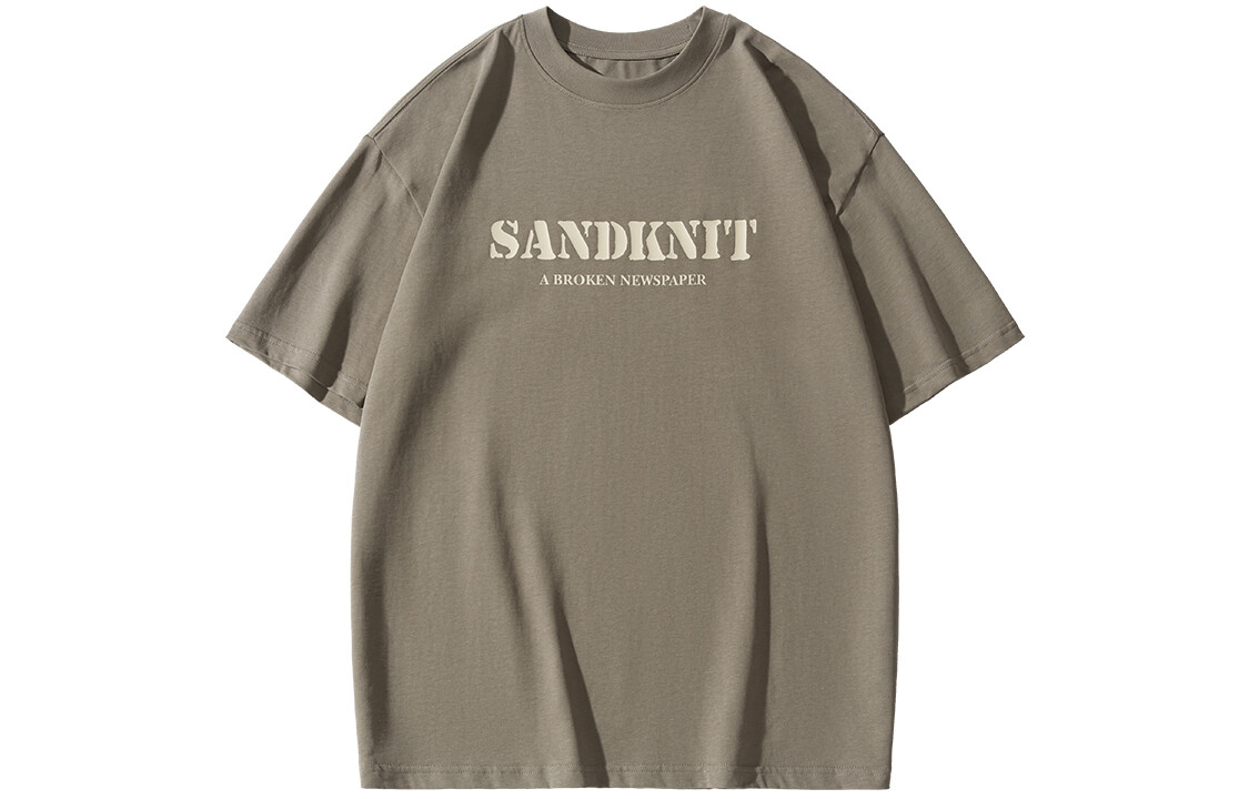 

Футболка унисекс SandKnit, Серо-коричневый