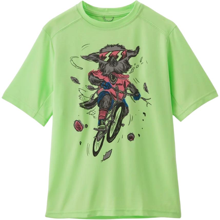 

Детская футболка Patagonia, зеленый