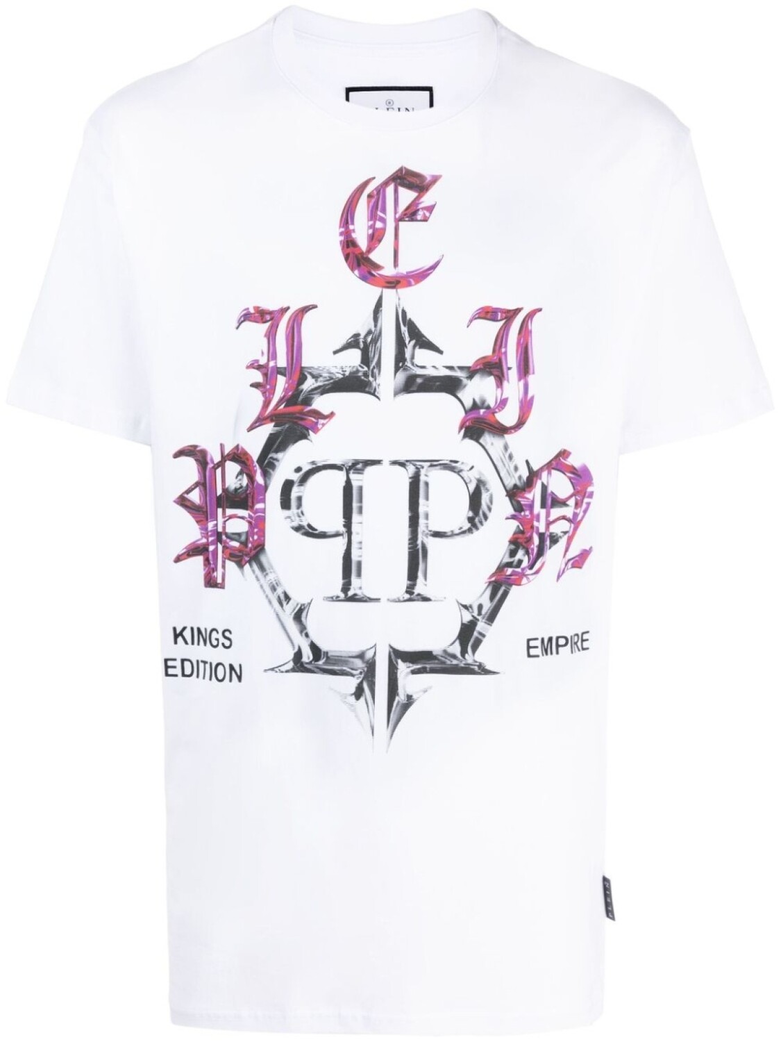 

Philipp Plein футболка SS Chrome, белый