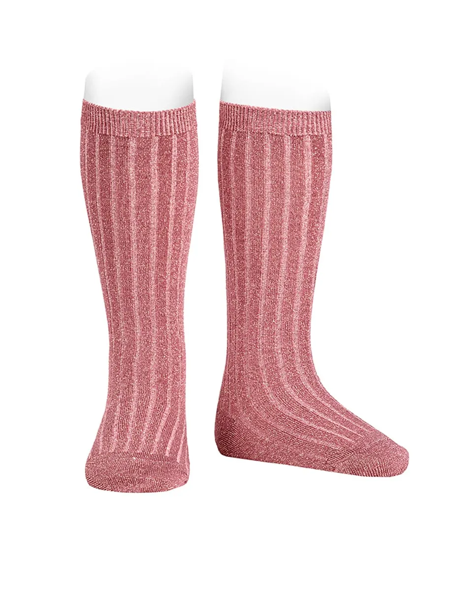 

Яркие высокие носки Condor, розовый