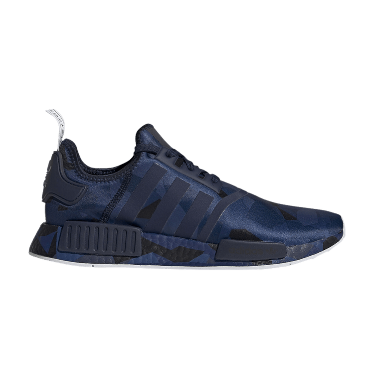 

Кроссовки adidas NMD_R1 'Fractal Camo - Navy', синий