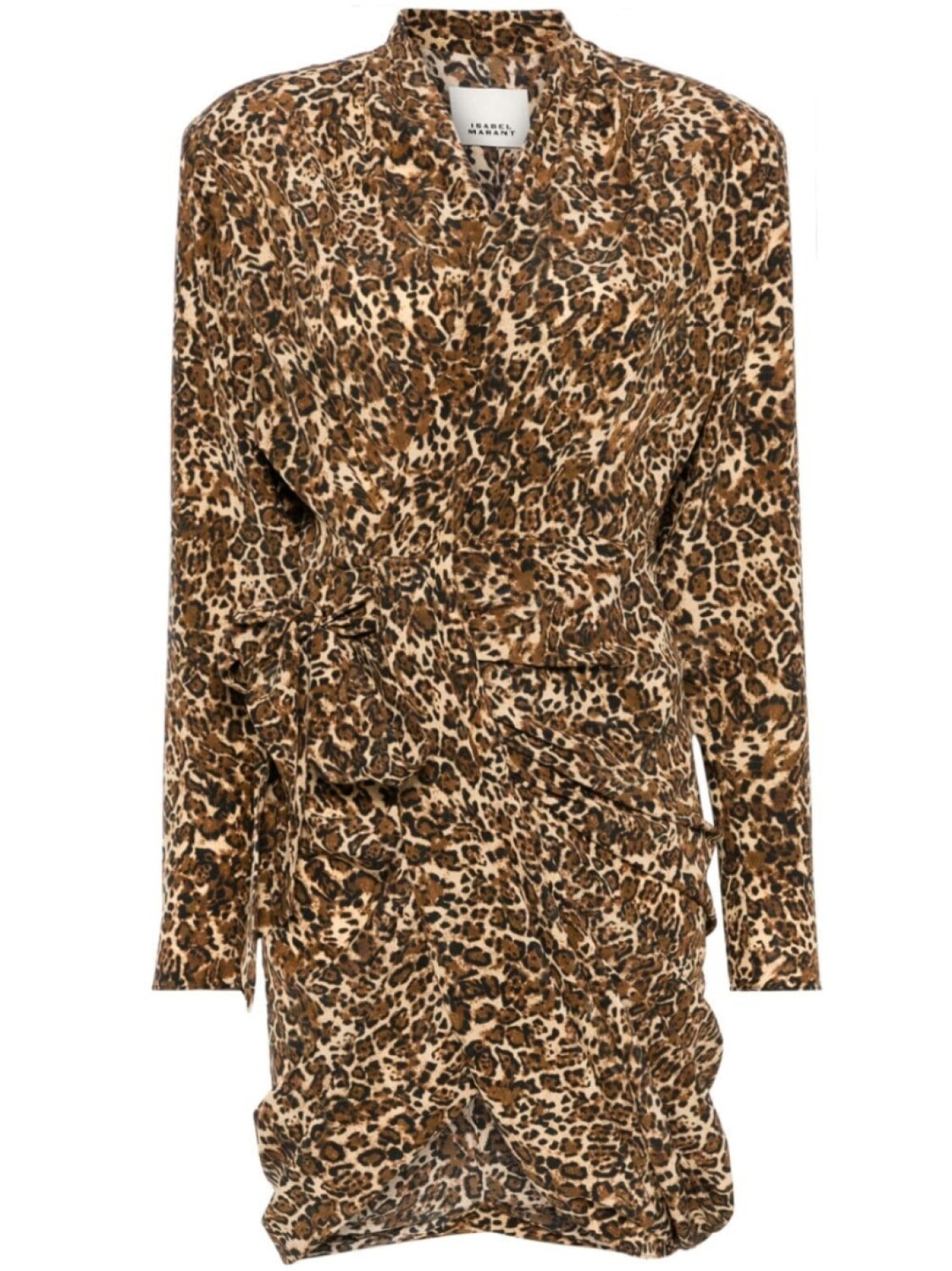 

ISABEL MARANT платье мини Cleora, коричневый