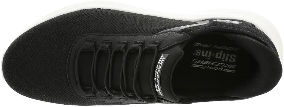 Мужские кроссовки Skechers Squad Chaos-Tough Walk Hands Free Slip In, Black — фото 3