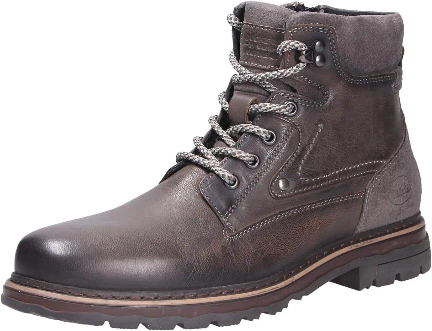 Мужские ботинки на шнуровке Dockers by Gerli 51GL005, Darkgray