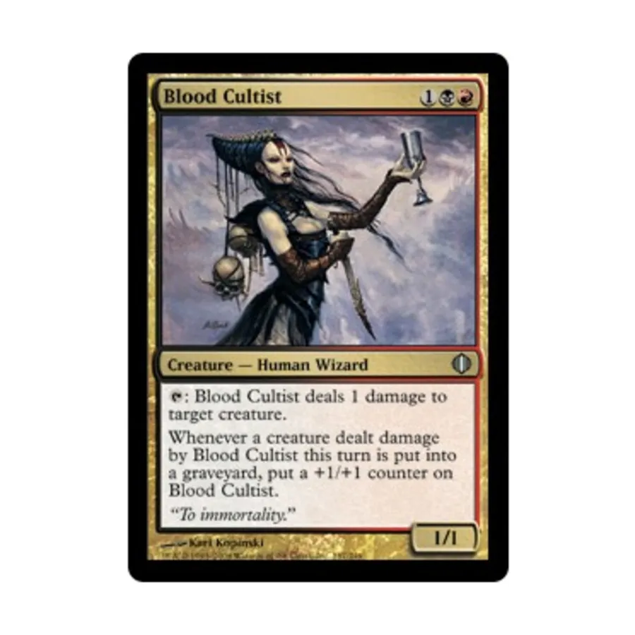 

CCG Культист Крови (U), MTG - Shards of Alara