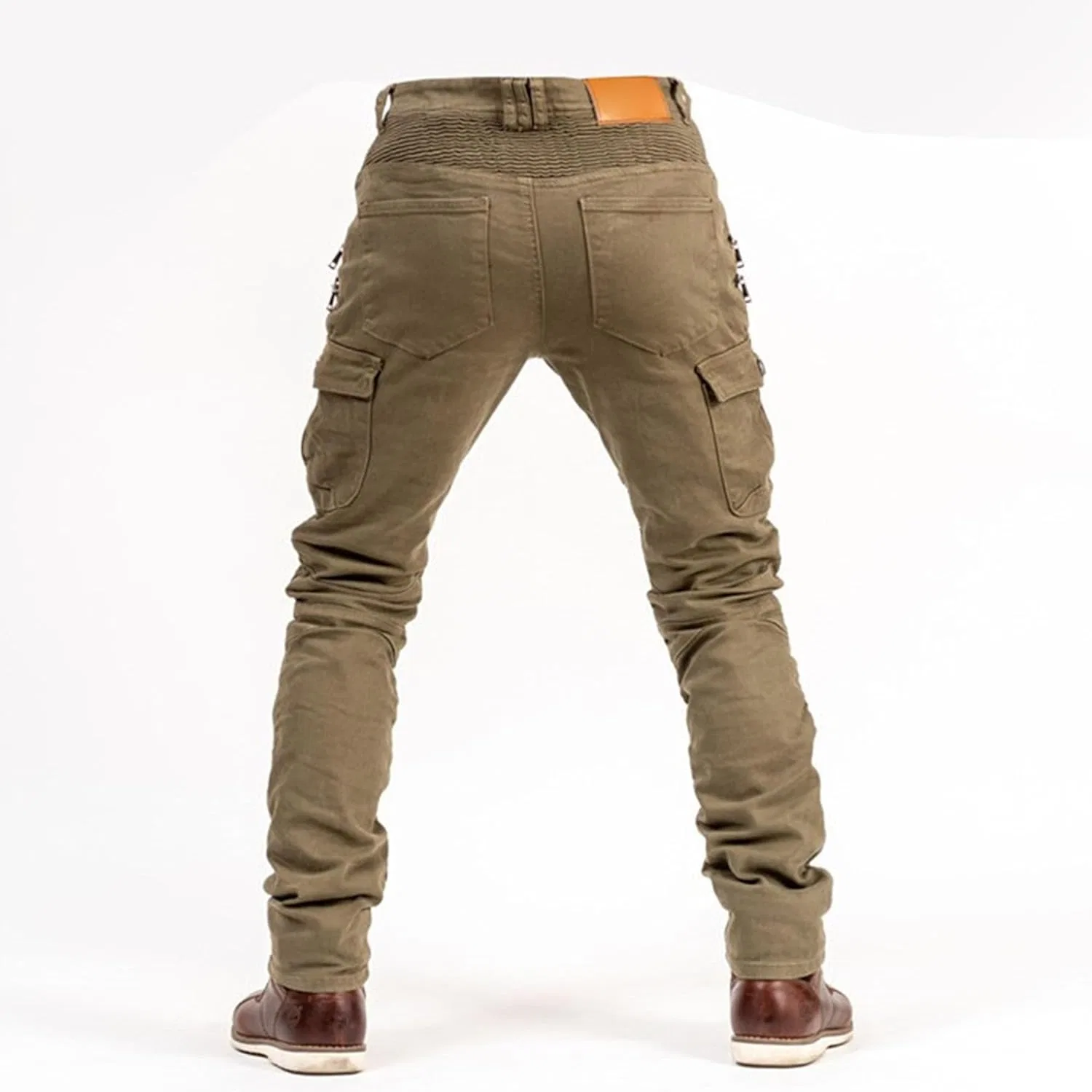 Джинсы Regular Fit, Хаки — фото 2