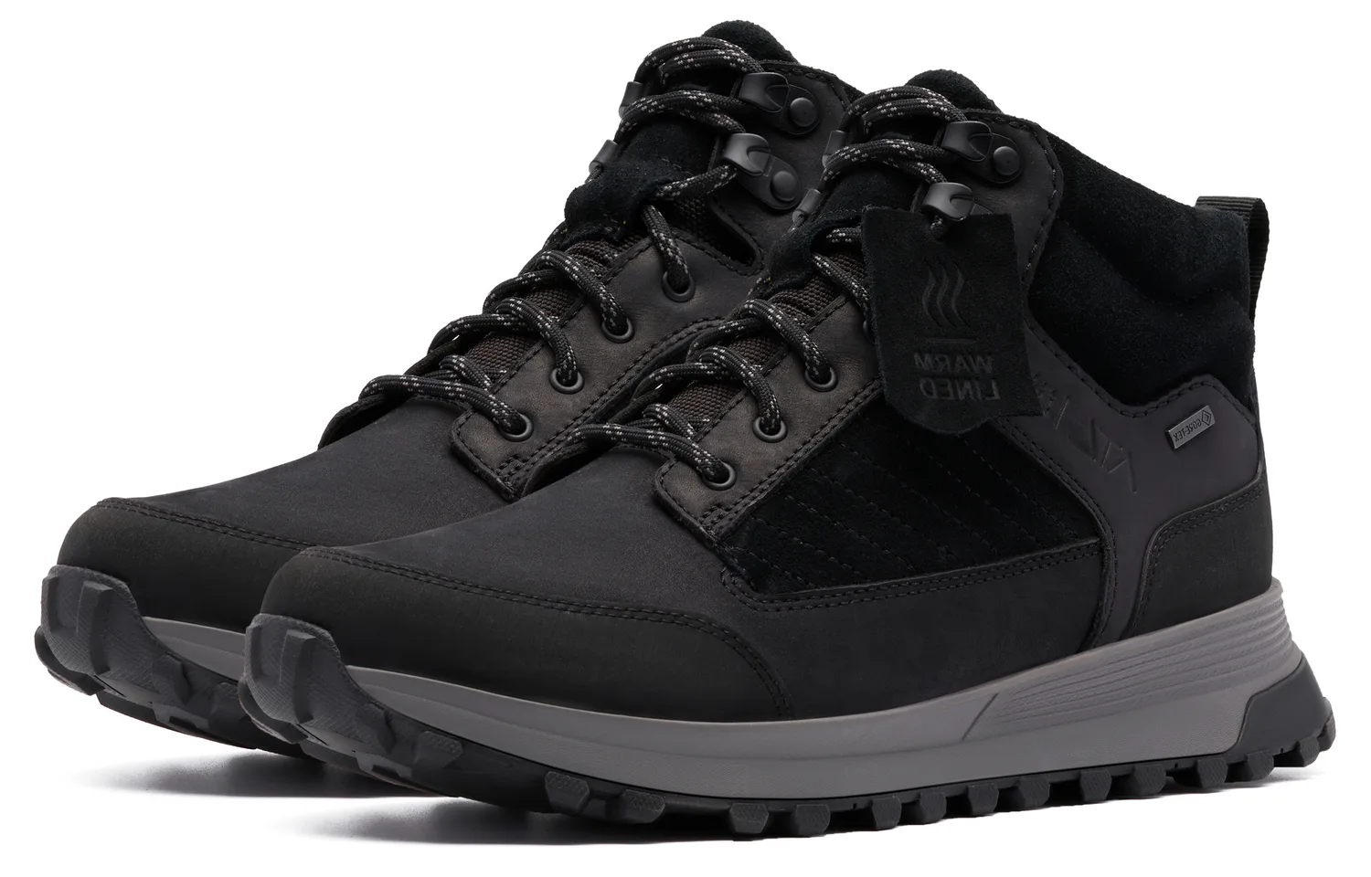 Clarks Мужские повседневные туфли High Top черные — фото 3
