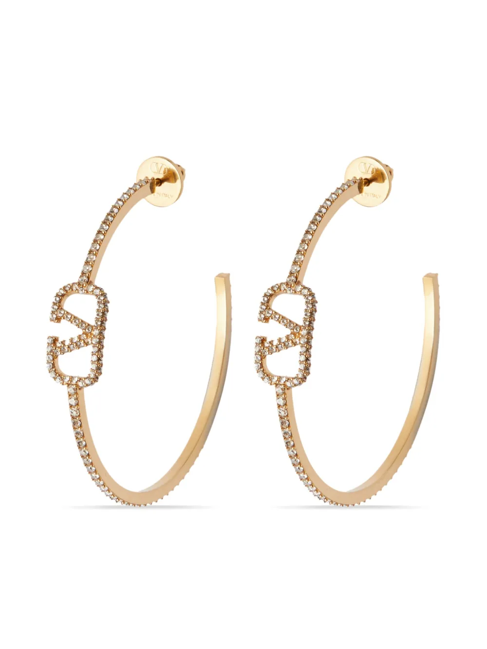 

Серьги VLogo Signature с кристаллами VALENTINO GARAVANI, золотой