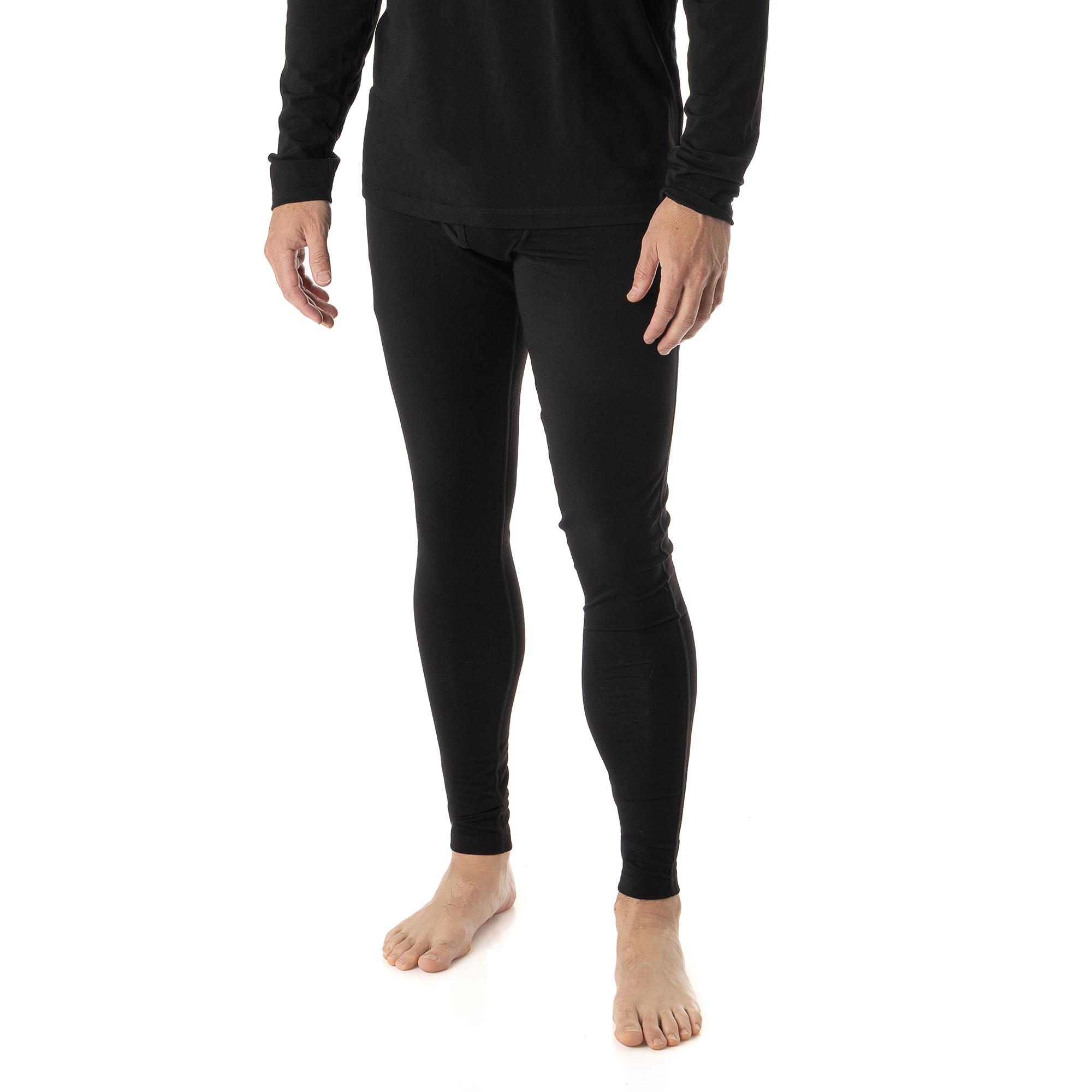 

Мужские базовые брюки из мериносовой шерсти для активного отдыха Mountain Tek, Black