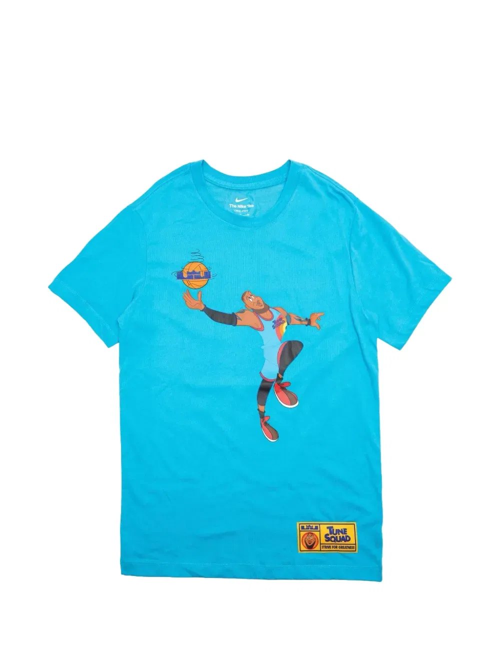 Футболка Space Jam: новая легенда баскетбола, изготовленная из материала Dri-fit Nike, синий