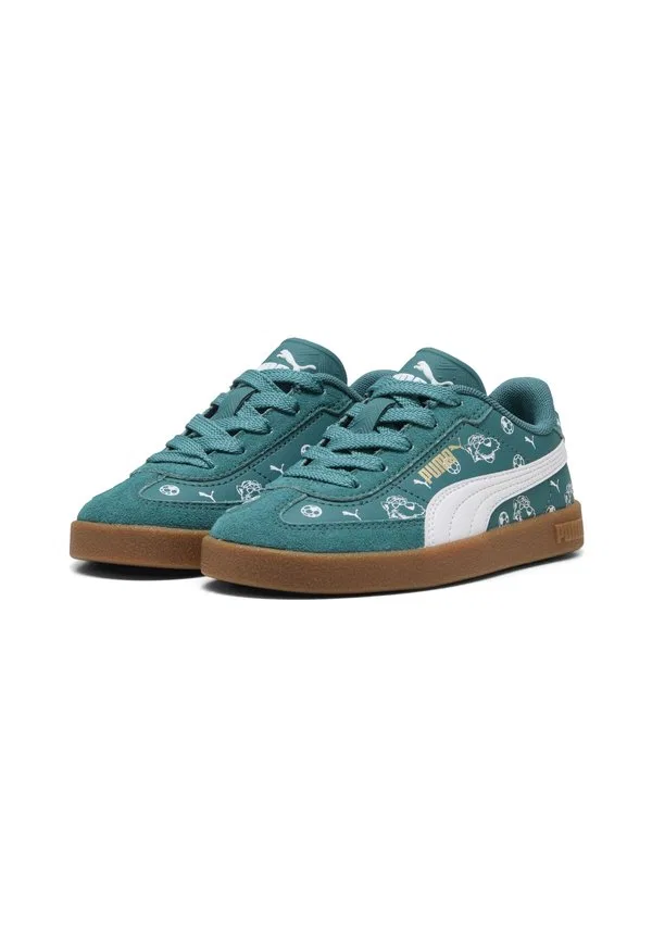 Кроссовки puma club ii era super puma, цвет изумрудно-белый Puma, Emerald Ice- White — фото 2