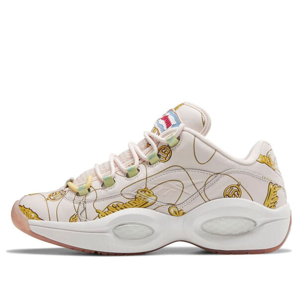 

Кроссовки bbc ice cream x question low 'name chains' Reebok, белый