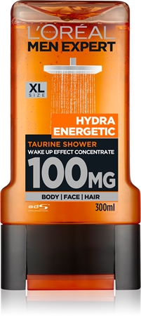 

Стимулирующий гель для душа L’Oréal Paris Men Expert Hydra Energetic, 300 ml