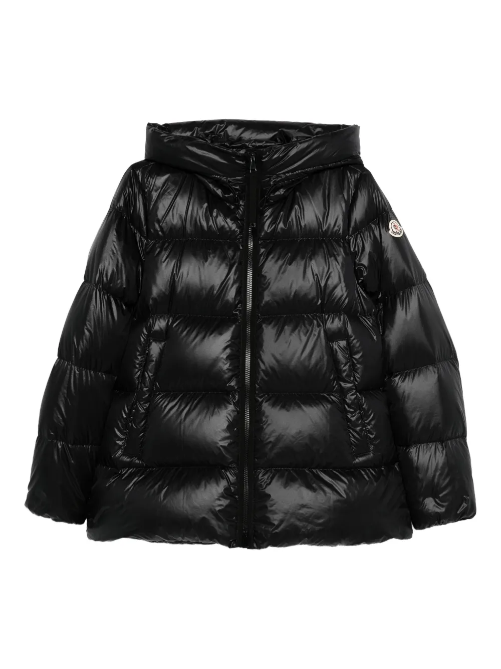 

Пуховик с капюшоном MONCLER, черный