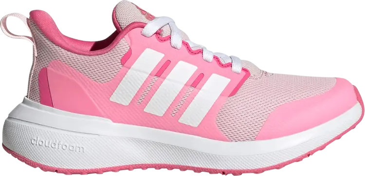 

Кроссовки FortaRun 2.0 Cloudfoam Little Kid 'Clear Pink White', розовый
