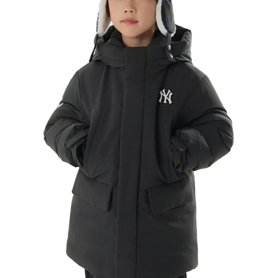 Пуховик Padded Jacket MLB KIDS черный — фото 4