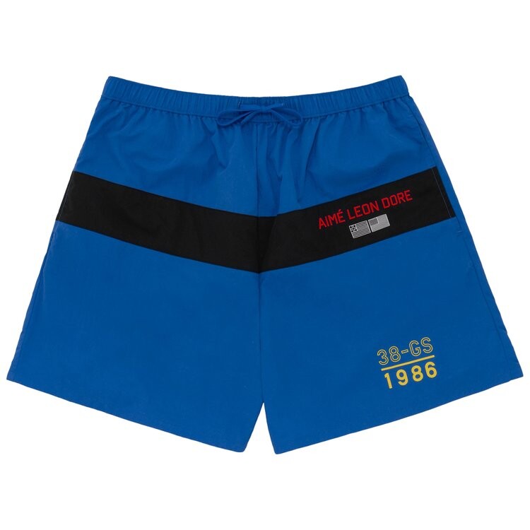 

Шорты Aimé Leon Dore 38-GS Offshore Paneled Short, синий