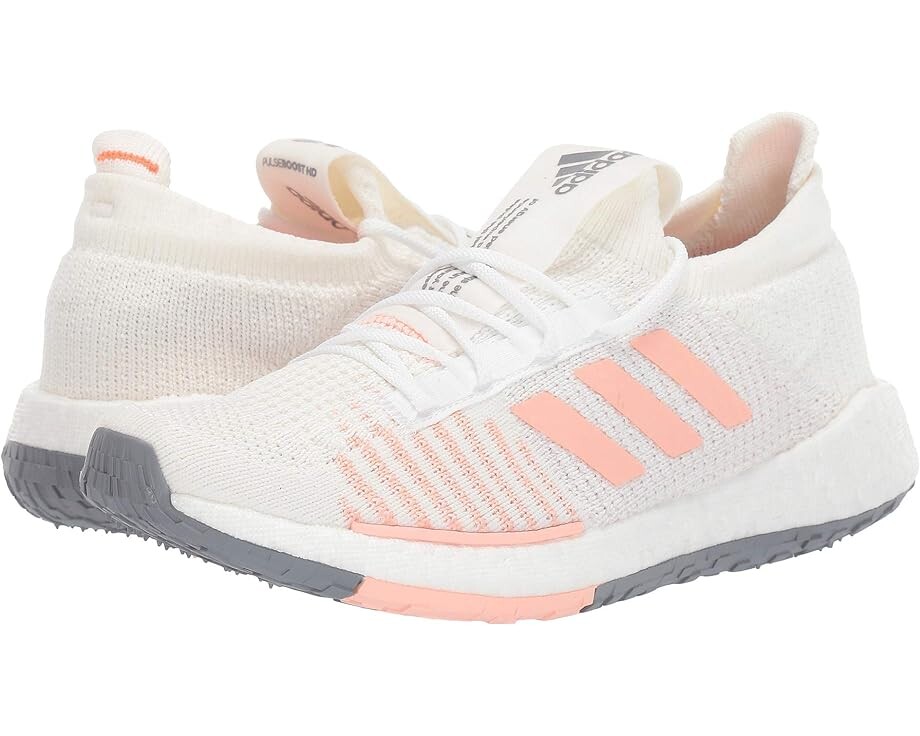 

Кроссовки Adidas PulseBOOST HD, цвет Core White/Glow Pink/Orchid Tint 1