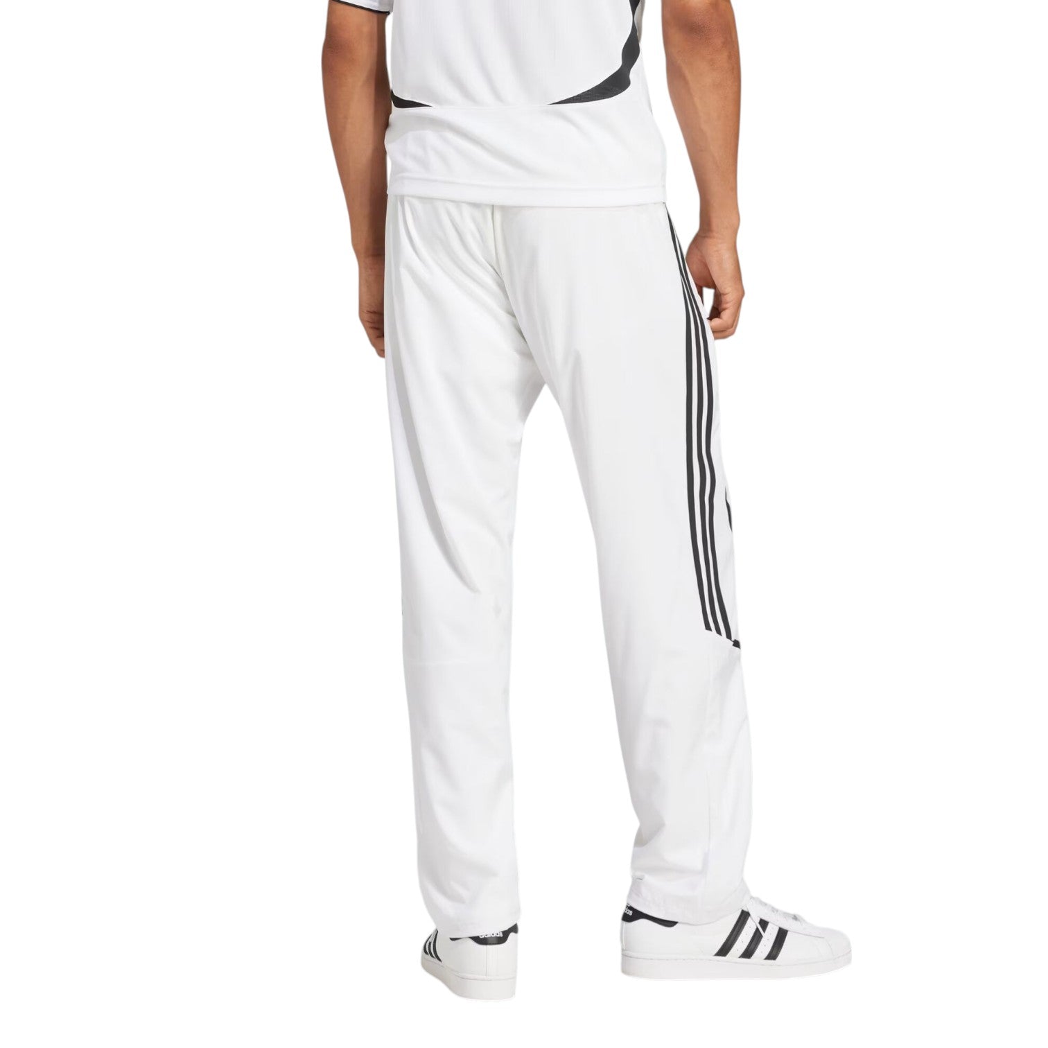 Спортивные штаны Adidas Adicolor Teamgeist Track Tracksuit Bottoms 'White Black' — фото 3