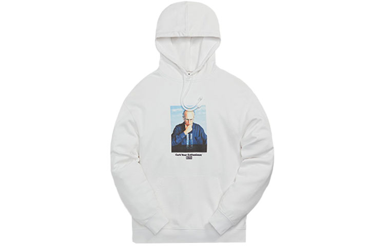 

Футболка с капюшоном Curb Your Enthusiasm от KITH, белая
