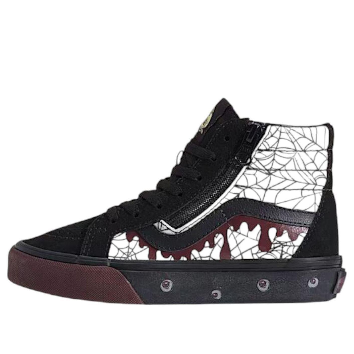 

Кроссовки (PS) Vans Sk8-Hi Side Zip Halloween 'In the Shadows Black Port Red'