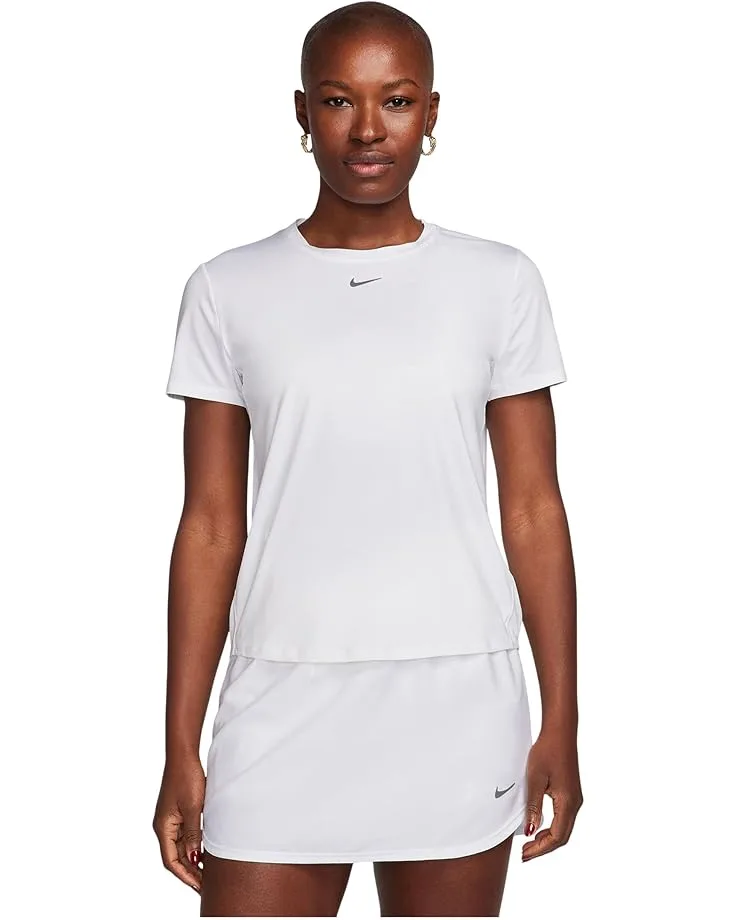 Топ Nike One Classic Dri-FIT Short-Sleeve Top, White